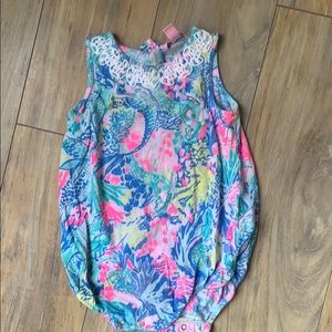 Lilly Pulitzer onesie